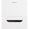 Plaque de déclenchement DURASYSTEM A2 130x150mm Filet, pour urinoirs, zingué blanc
