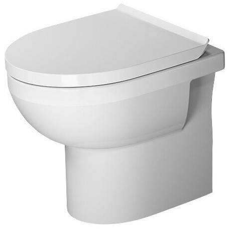 WC sur pied DURASTYLE BASIC RIMLESS ti 365x560mm sortie wa we