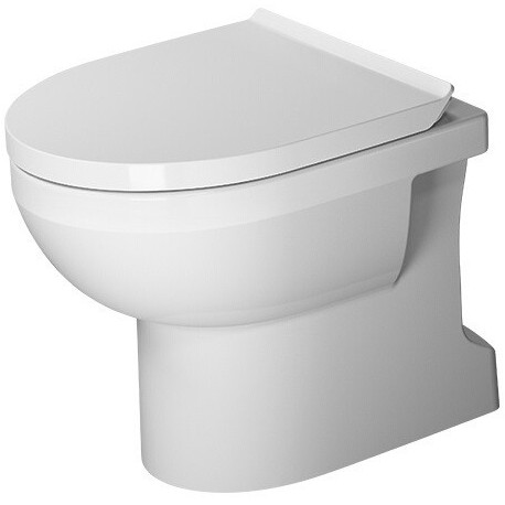 WC sur pied DURASTYLE BASIC RIMLESS ti 365x560mm sortie verticale we