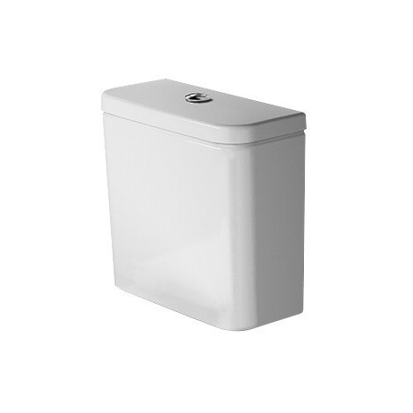 Réservoir de chasse DURASTYLE 390x170mm connexion bas gauche blanc