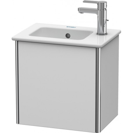 Meuble sous-vasque XSQUARE 400x410x289mm ouverture gauche blanc sdm