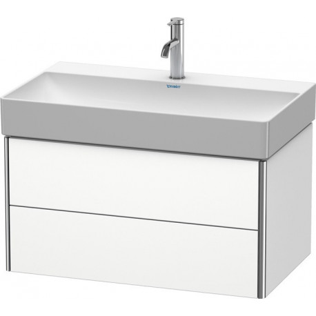 Meuble sous-vasque XSQUARE 397x784x460mm blanc mat