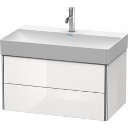 Meuble sous-vasque XSQUARE 397x784x460mm blanc brillant