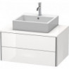 Meuble sous-vasque XSQUARE 400x800x548mm blanc mat