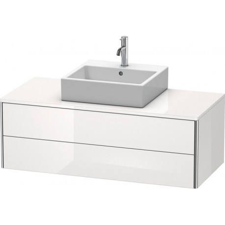 Meuble sous-vasque XSQUARE 400x1200x548mm blanc brillant