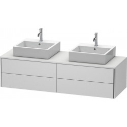Meuble sous-vasque XSQUARE 400x1600x548mm f 2 Be blanc sdm