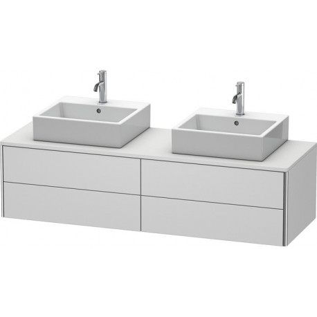 Meuble sous-vasque XSQUARE 400x1600x548mm f 2 Be blanc sdm