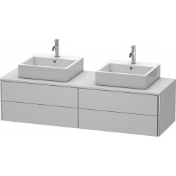 Meuble sous-vasque XSQUARE 400x1600x548mm f 2 Be blanc nordique