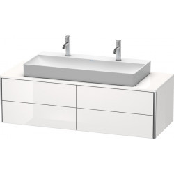 Meuble sous-vasque XSQUARE 400x1400x548mm blanc mat