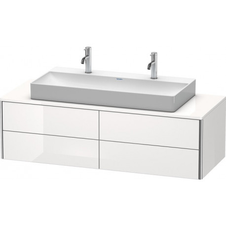 Meuble sous-vasque XSQUARE 400x1400x548mm blanc mat