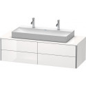 Meuble sous-vasque XSQUARE 400x1400x548mm blanc brillant