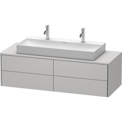 Meuble sous-vasque XSQUARE 400x1400x548mm blanc nordique