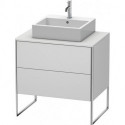 Meuble sous-vasque XSQUARE 778x800x548mm blanc semi-brillant