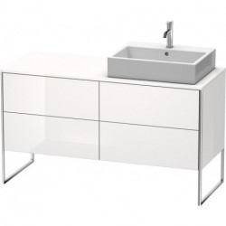 Meuble sous-vasque XSQUARE 778x1400x548m avec éclairage re blanc brillant