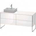 Meuble sous-vasque XSQUARE 778x1600x548m avec éclairage re blanc brillant