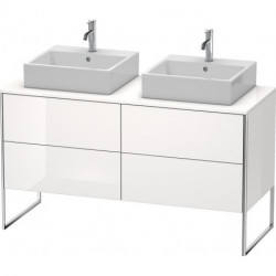 Meuble sous-vasque XSQUARE 778x1400x548mm f 2 Be blanc sdm