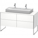Meuble sous-vasque XSQUARE 778x1400x548mm blanc mat