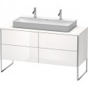 Meuble sous-vasque XSQUARE 778x1400x548mm blanc nordique