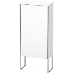 Armoire Duravit XSQUARE 1121x500x236mm ouverture gauche blanc mat