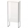 Armoire Duravit XSQUARE 1121x500x236mm ouverture droite blanc brillant