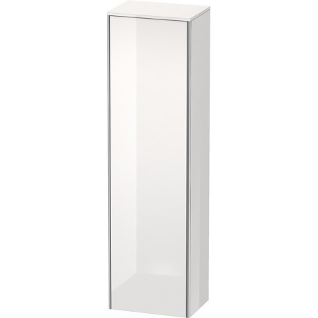 Armoire XSQUARE 1760x500x356mm ouverture droite blanc brillant lack