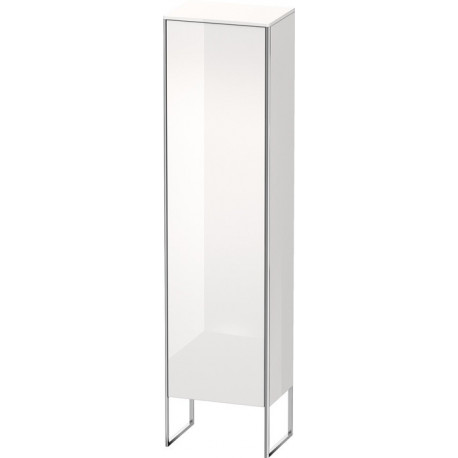 Armoire XSQUARE 2001x500x356mm ouverture gauche blanc brillant