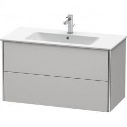 Meuble sous-vasque XSQUARE 560x1010x478mm blanc nordique