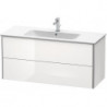 Meuble sous-vasque XSQUARE 560x1210x478mm blanc nordique