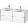 Meuble sous-vasque XSQUARE 560x1280x478mm blanc mat