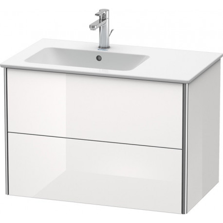 Meuble sous-vasque XSQUARE 560x810x478m avec éclairage li blanc brillant