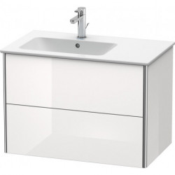 Meuble sous-vasque XSQUARE 560x810x478m avec éclairage li blanc nordique