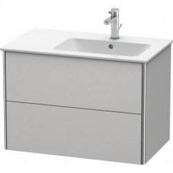 Meuble sous-vasque XSQUARE 560x810x478m avec éclairage re blanc nordique