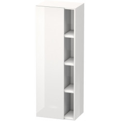 Armoire DURASTYLE 360x500x1400mm ouverture droite beton/blanc mat