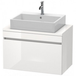 Meuble bas console DURASTYLE 512x800x478mm lin/blanc mat