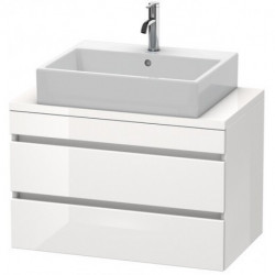 Meuble bas console DURASTYLE 512x800x478mm lin/blanc mat