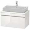 Meuble bas console DURASTYLE 512x900x548mm lin/blanc mat