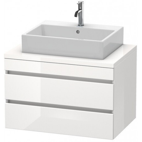 Meuble bas console DURASTYLE 512x800x548mm lin/blanc mat