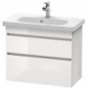 Meuble sous-vasque DURASTYLE 730x350mm lin/blanc mat
