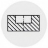 Alésoirs haute performance HNC pour trou borgne, Ø nominal : 4,98 mm, Long. utile 34 mm, Long. totale 75 mm, Ø queue h6 : 6 mm