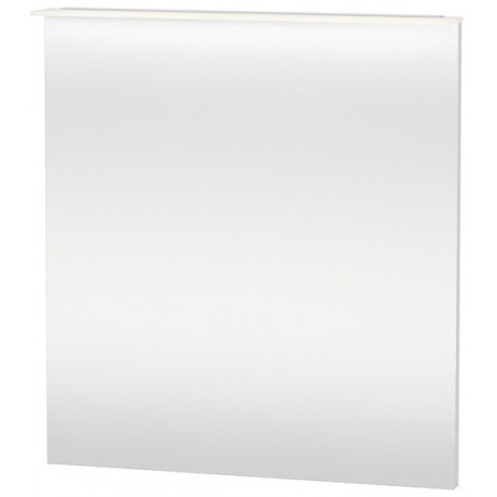 Miroir DuravitX-LARGEavec éclairage 860x800x105mm noyer foncé