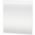 Miroir DuravitX-LARGEavec éclairage 860x800x105mm noyer foncé