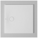 Bac à douche DU Tempano. carré 800x800mm. blanc