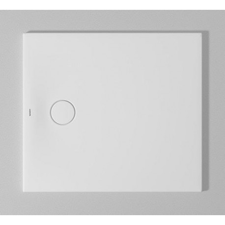 Bac à douche DU Tempano. rectangle 900x800mm. blanc