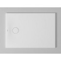 Bac à douche DU Tempano. rectangle 1000x700mm. blanc