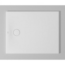 Bac à douche DU Tempano. rectangle 1000x800mm. blanc