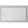 Bac à douche DU Tempano. rectangle 1400x750mm. blanc
