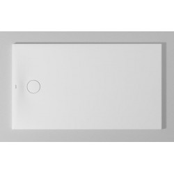 Bac à douche DU Tempano. rectangle 1400x800mm. blanc
