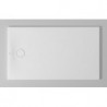 Bac à douche DU Tempano. rectangle 1400x800mm. blanc
