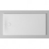 Bac à douche DU Tempano. rectangle 1500x750mm. blanc