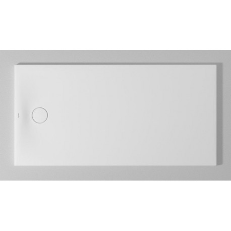 Bac à douche DU Tempano. rectangle 1600x800mm. blanc
